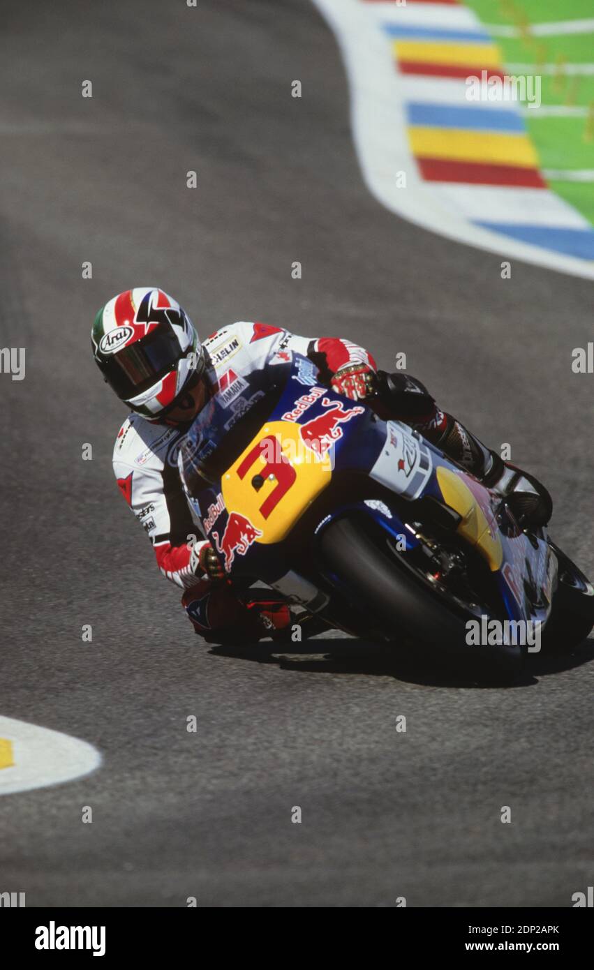 Luca Cadalora (ITA), Yamaha 500, France moto GP 1997 Le Castellet Stock  Photo - Alamy