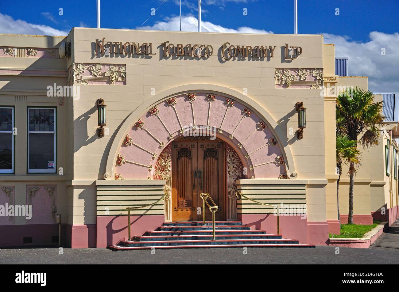 National Tobacco Company Art Deco Building , Napier, Hawke's Bay, North