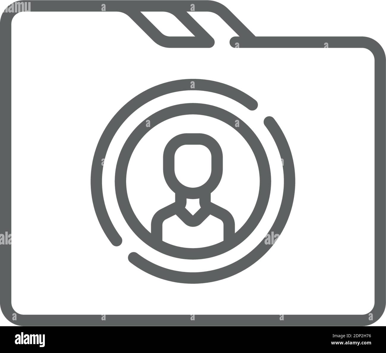 folder vector icon modern simple vector illustration Stock Vector Image ...