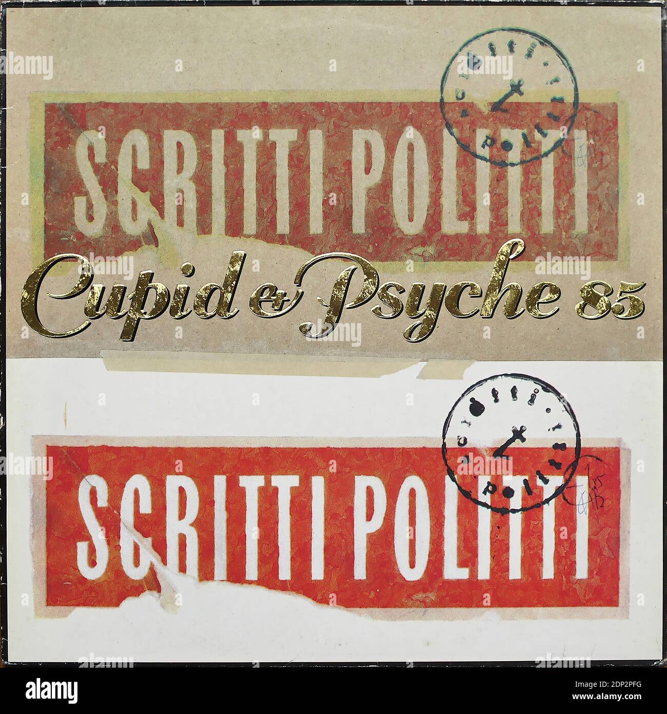 Scritti Politti - Cupid & Psyche 85, Virgin V 2350, 1985  - Vintage vinyl album cover Stock Photo