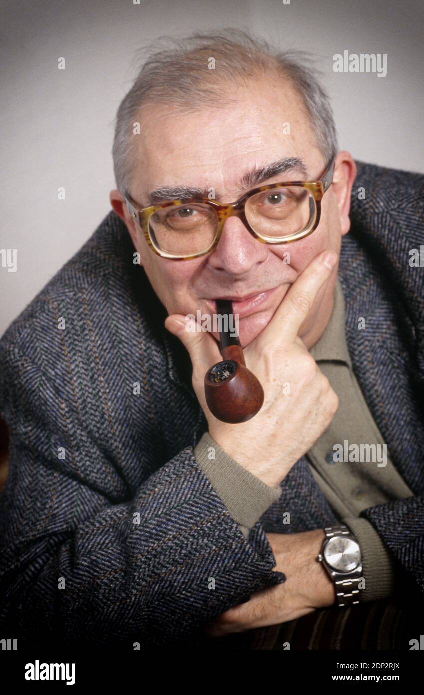 French director Claude Chabrol poses during the International Fantastic ...