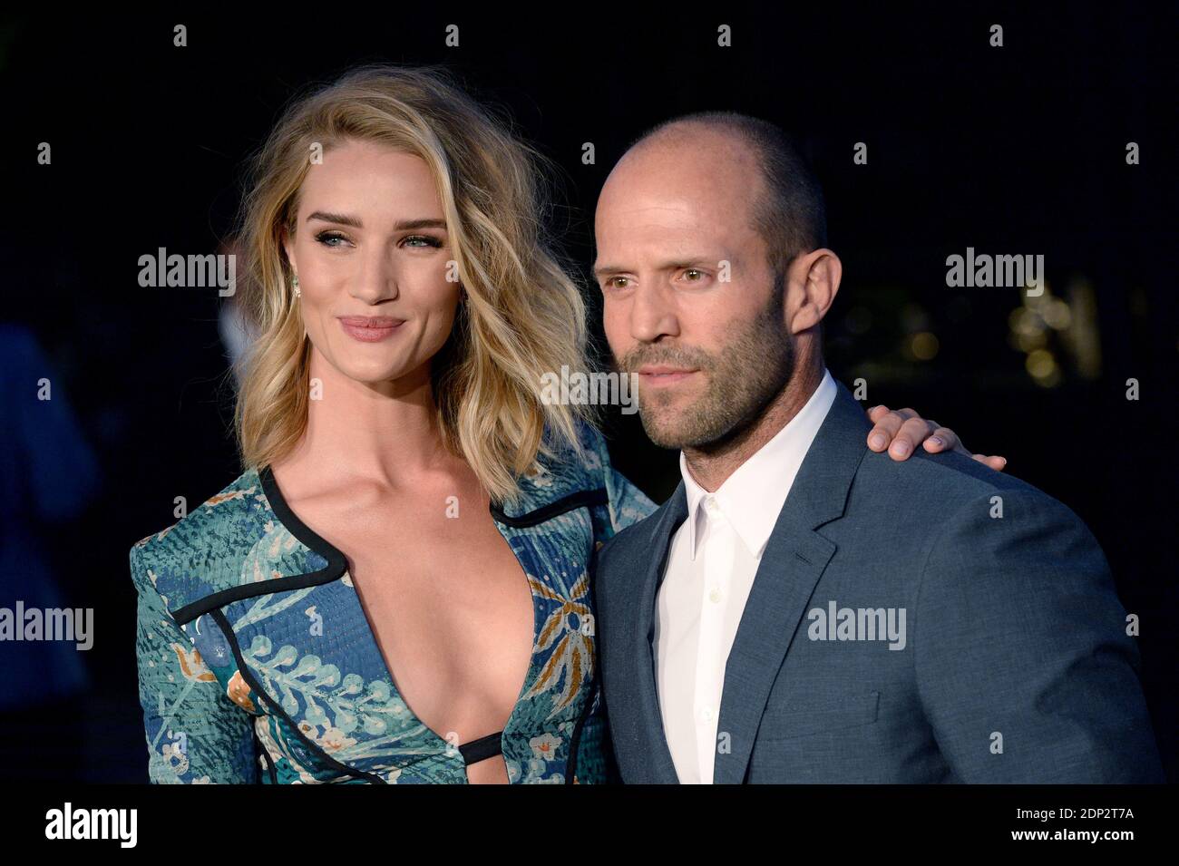 Rosie Huntington-Whiteley and Jason Statham attend the Burberry 'London in  Los Angeles' event at Griffith Observatory on April 16, 2015 in Los  Angeles, CA, USA. Photo by Lionel Hahn/ABACAPRESS.COM Stock Photo -, image size:1300x955