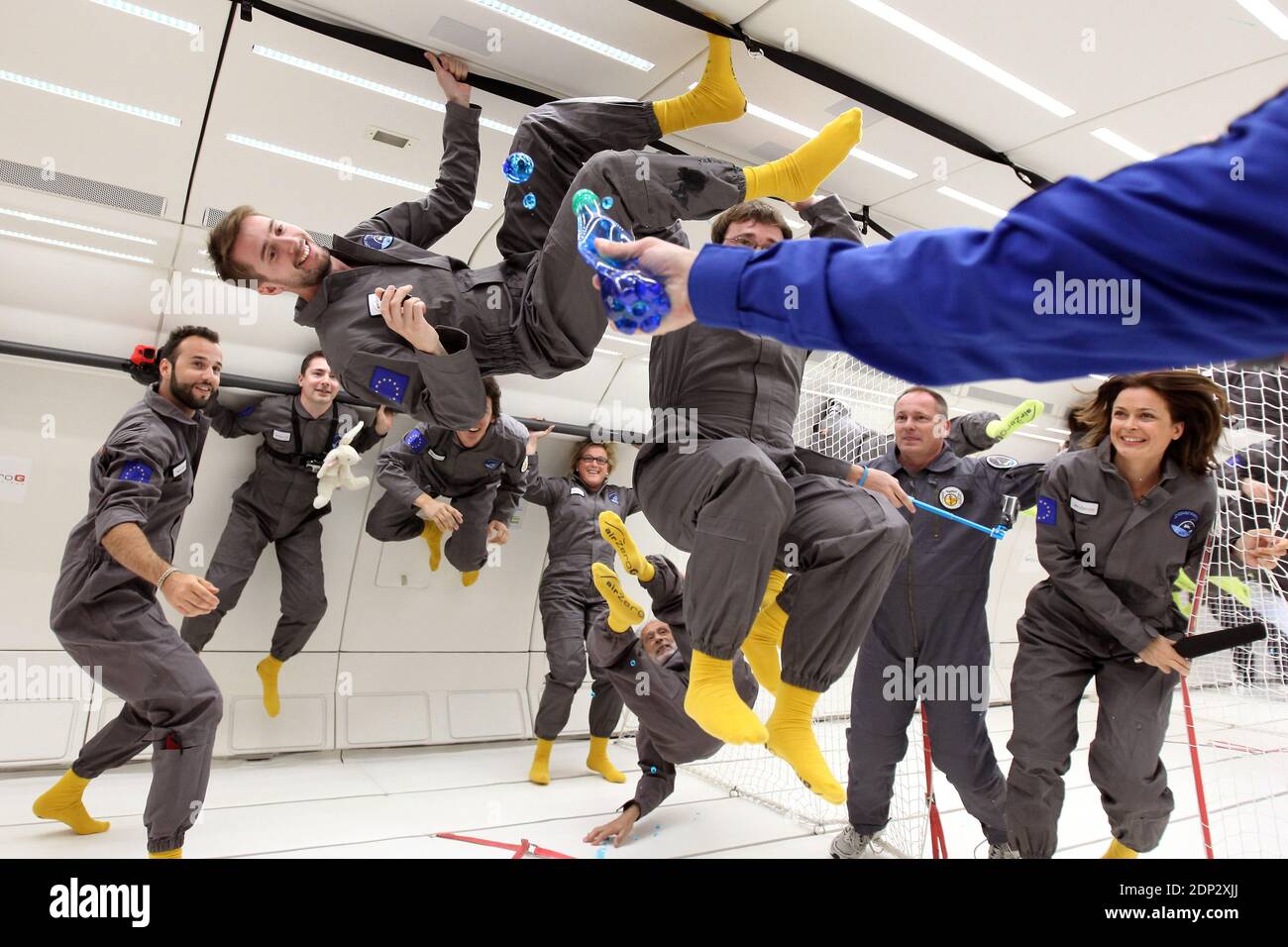 Zero gravity flight hi-res stock photography and images - Alamy
