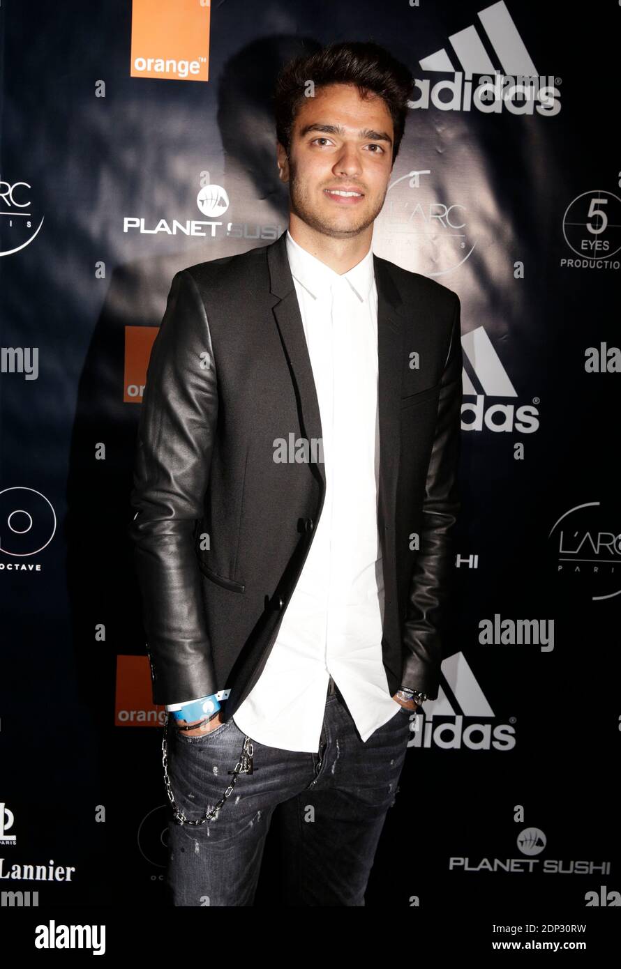Clement Grenier attending an Adidas event held at L'Arc in Paris, France, on May 28, 2015. Photo by ABACAPRESS.COM Stock Photo