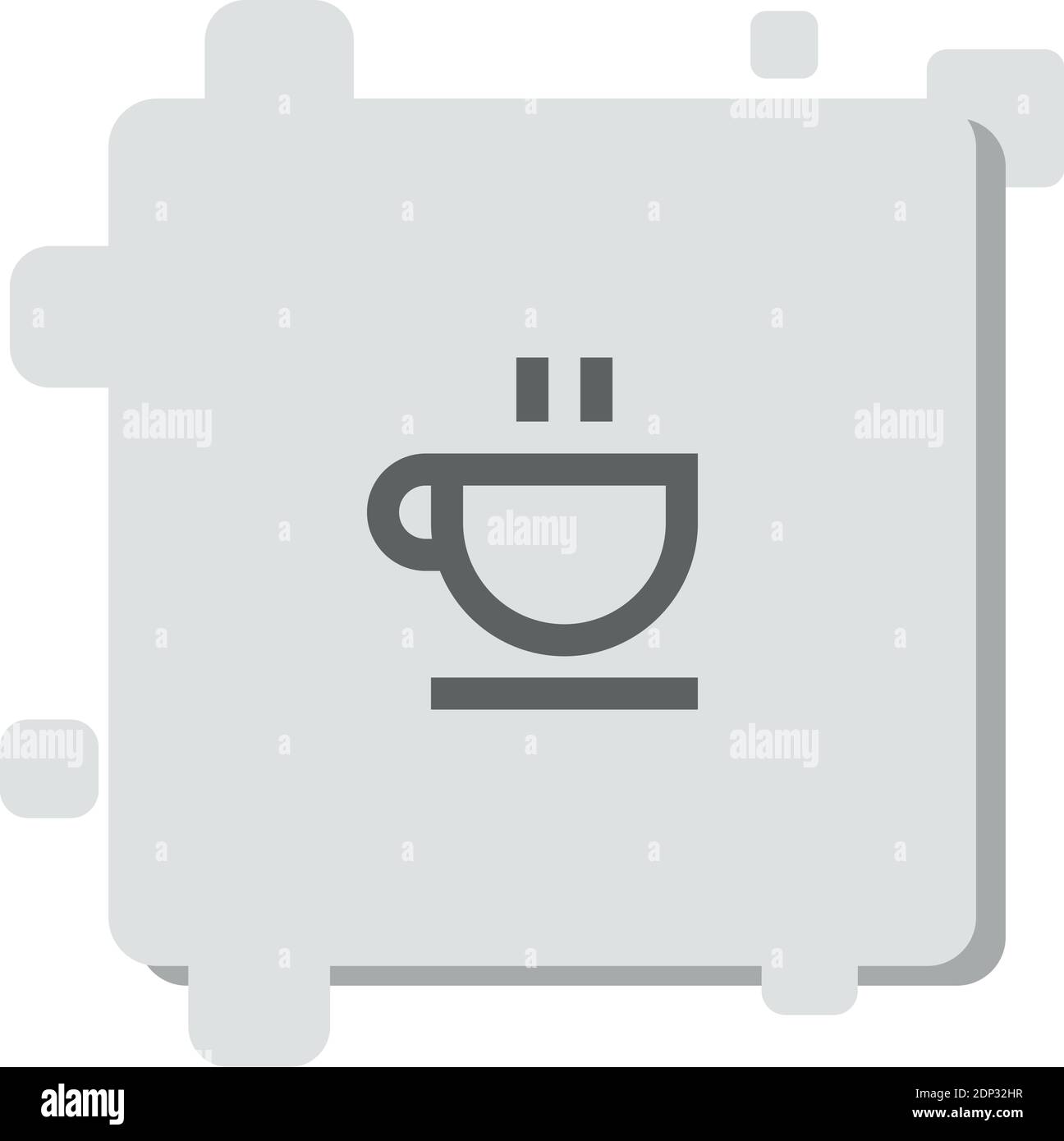 coffee cup vector icon modern simple vector illustration Stock Vector ...