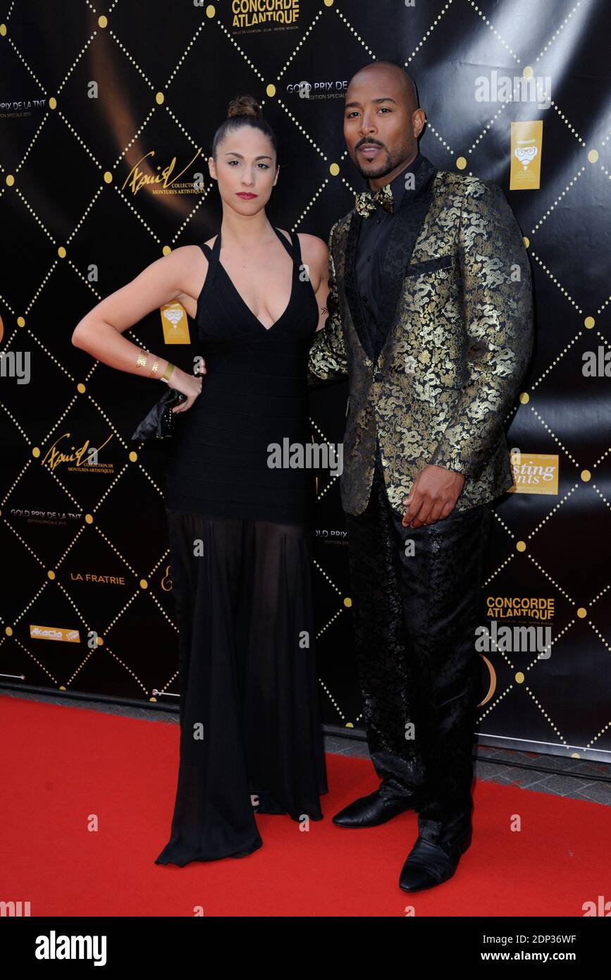 Charlotte Namura, Jean-Luc Guizonne assiste au prix Gold de la TNT au  theatre Bobino a Paris, France le 09 juin 2015. Photo by Alban  Wyters/ABACAPRESS.COM Stock Photo - Alamy