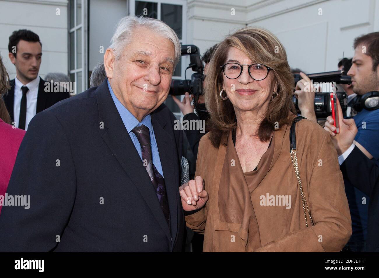 Henri Guybet attending the 5th Birthday Party of Museum Paul Belmondo in Boulogne Billancourt, France, on April 13, 2015. Photo by Audrey Poree/ ABACAPRESS.COM Stock Photo