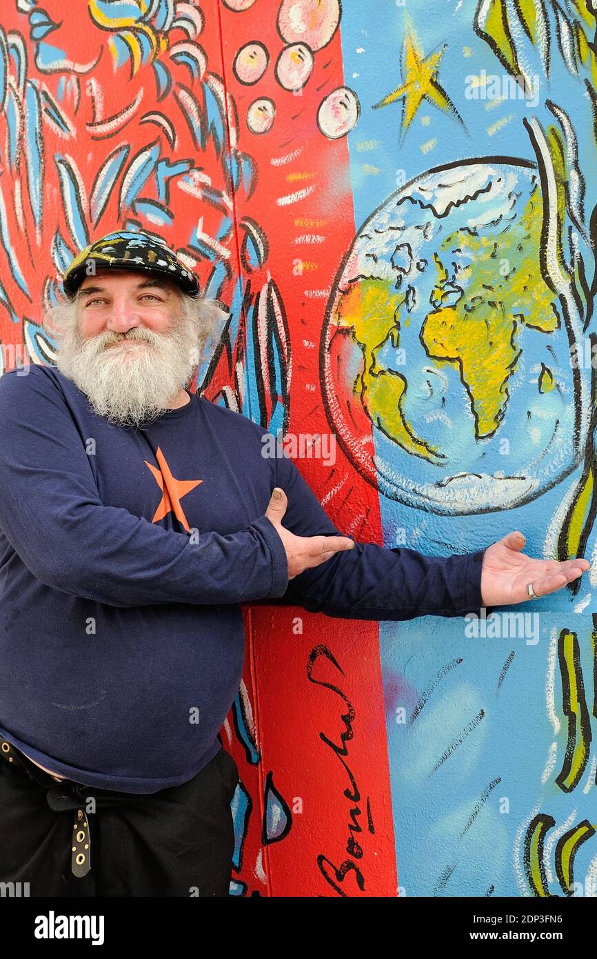 ChristopheEmmanuel Bouchet attending the 'Art Liberte du Mur de Berlin