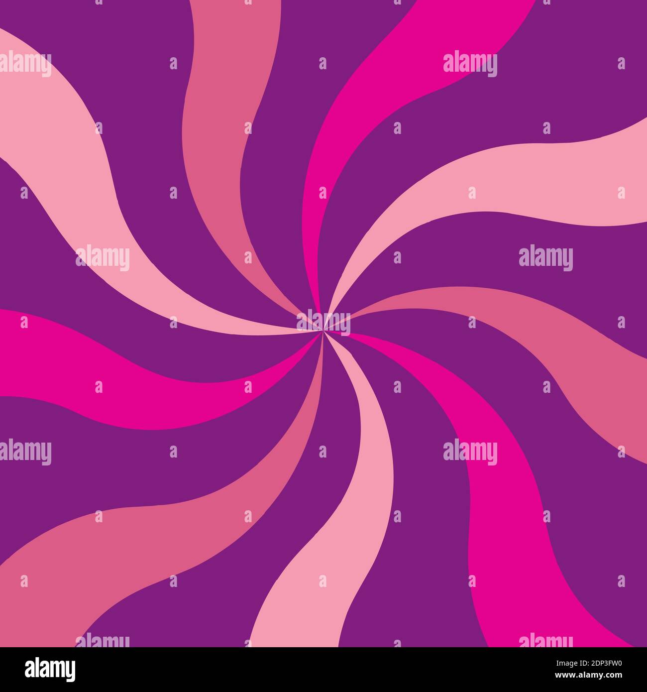 An abstract retro swirl background image. Stock Vector
