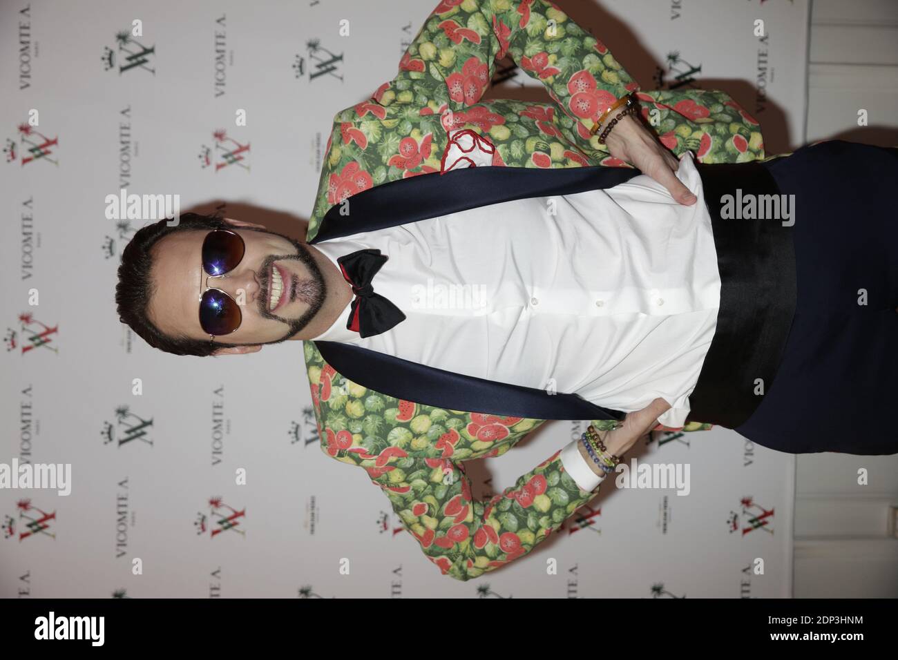 Arthur de Soultrait (CEO of Vicomte A) and his brother attending 10th  anniversary party of 'Vicomte A', in Paris, France, on April 11, 2015.  Photo by Jerome Domine/ABACAPRESS.COM Stock Photo - Alamy