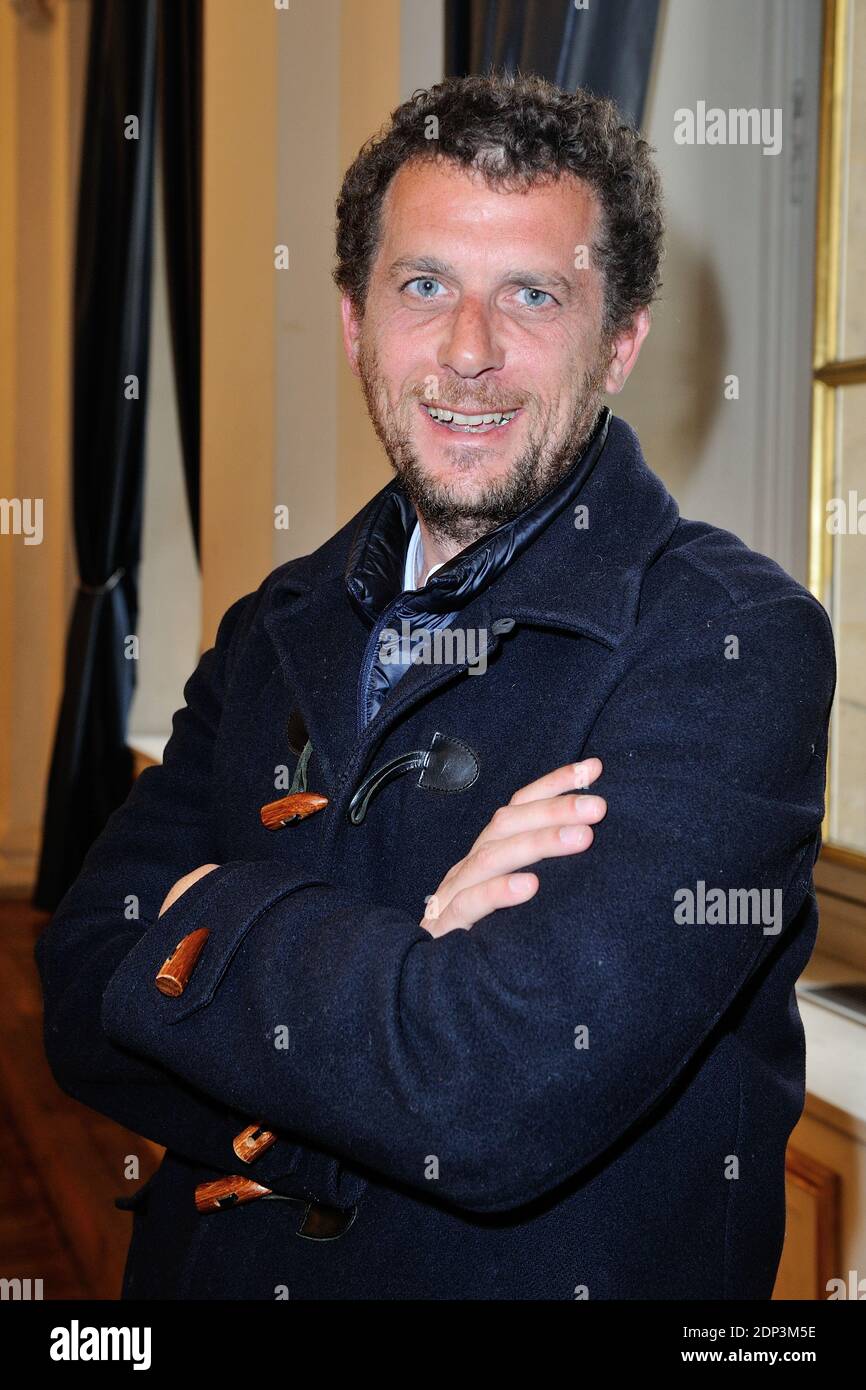 Exclusive. Cyrille George Jerusalmi attending the New French Faces tv set at Palais Brogniart in Paris France on April 26 2015. Photo by Aurore Marechal ABACAPRESS.COM Stock Photo Alamy