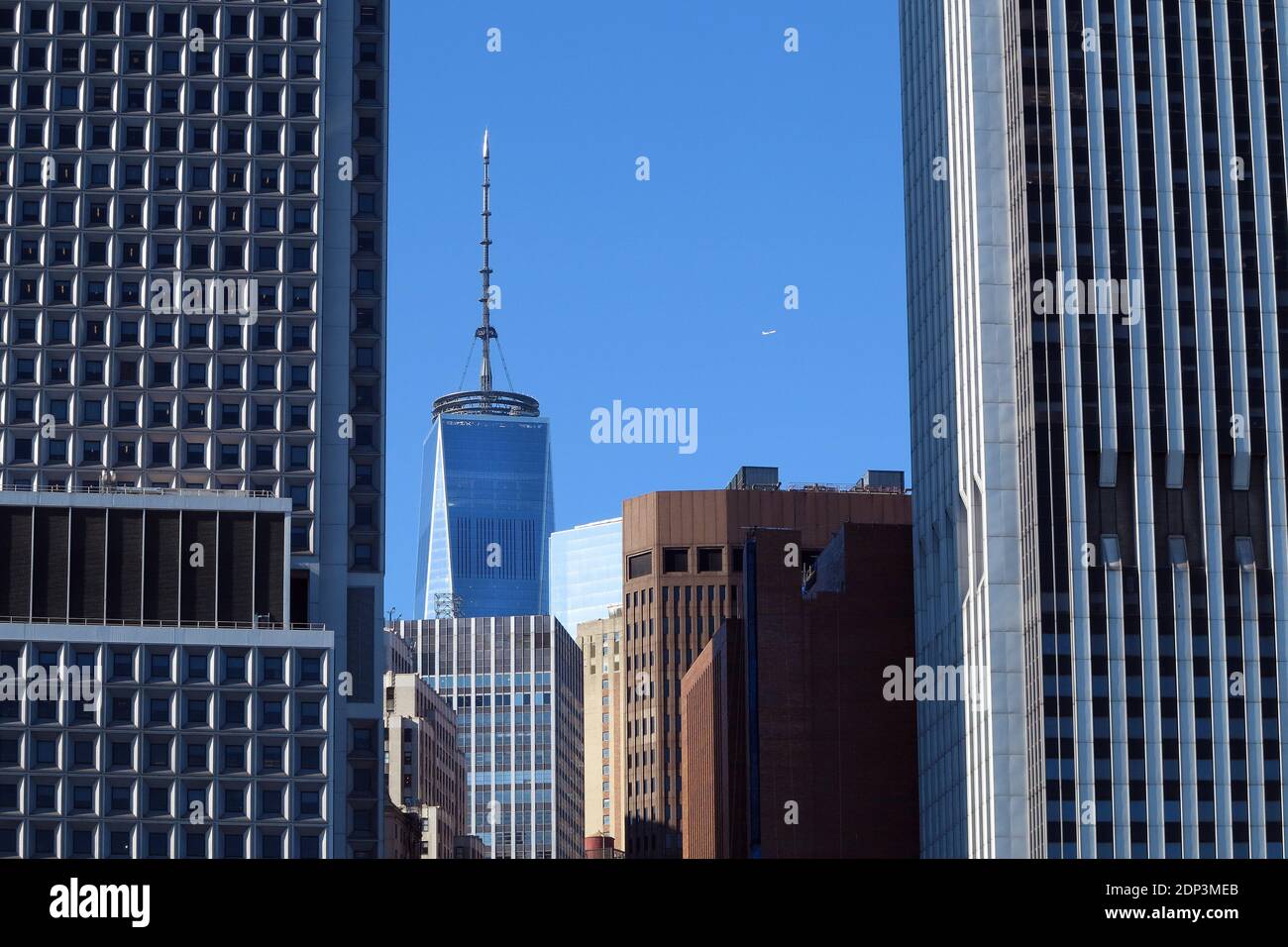 General view of One World Trade Center aka 'Freedom Tower' (colloquial ...