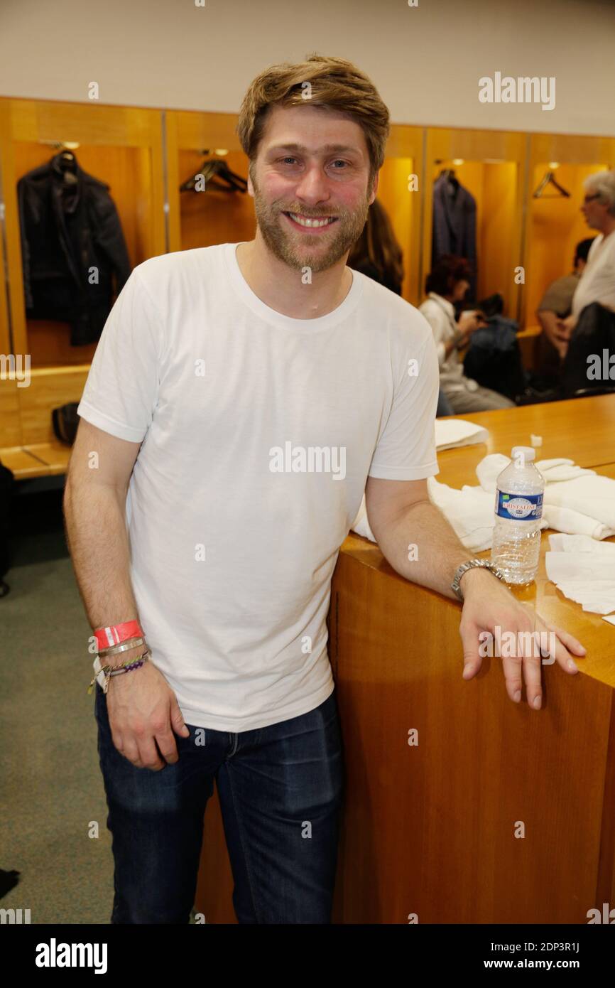 Exclusive - Tom Dingler in backstage of the Stars 80 concert at the Stade  de France near Paris, France, on May 09, 2015. Photo by Jerome  Domine/ABACAPRESS.COM Stock Photo - Alamy