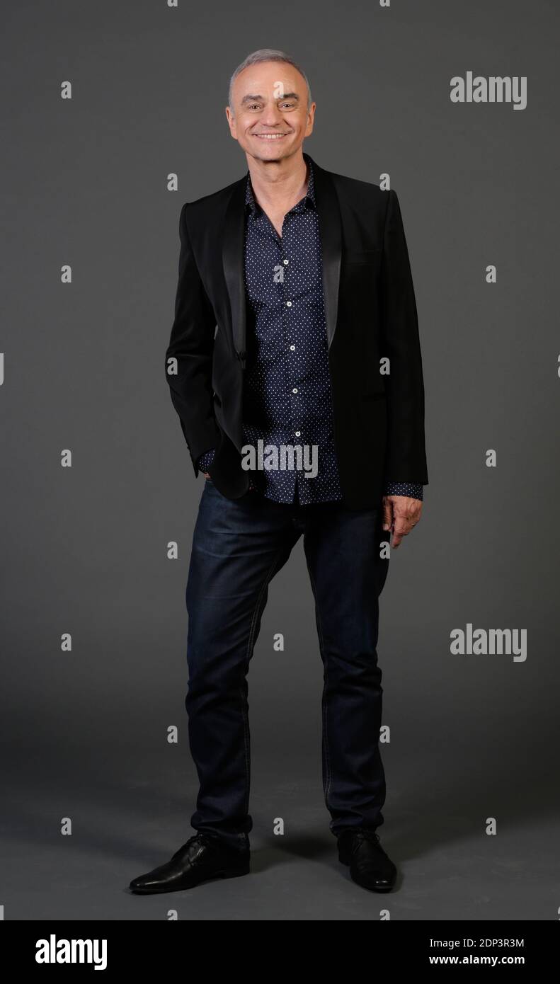 Exclusive - Jean-Pierre Mader poses backstage at the Stars 80 concert at the Stade de France near Paris, France, on May 09, 2015. Photo by Jerome Domine/ABACAPRESS.COM Stock Photo