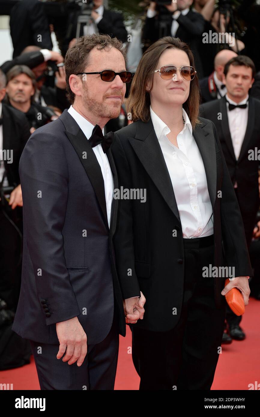Ethan Coen and Tricia Cooke arriving at the Palais des Festivals for ...