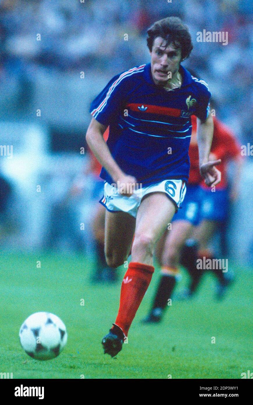 France's Luis Fernandez during the Final of the UEFA EURO 1984