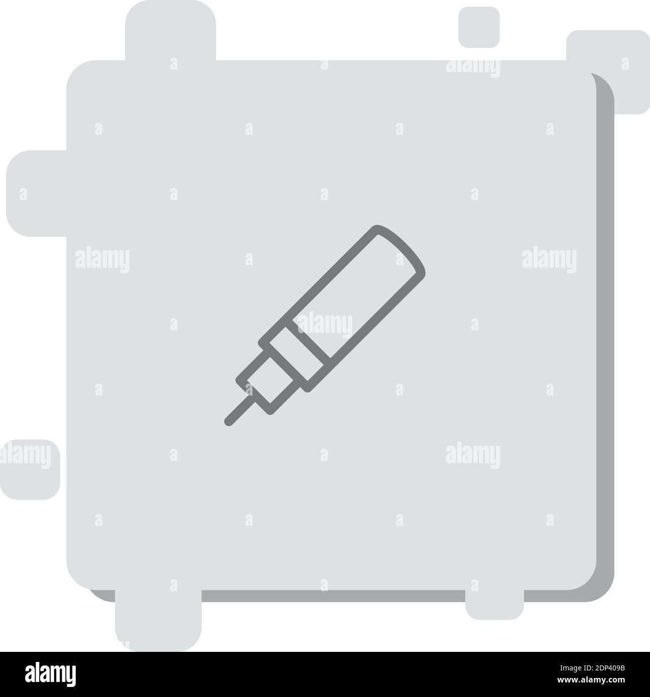 pen vector icon modern simple vector illustration Stock Vector Image ...