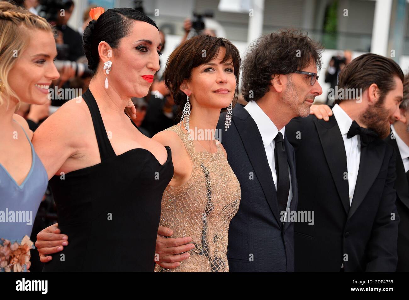 Sienna Miller, Sophie marceau, Joel Coen and Jake Gyllenhaal arriving