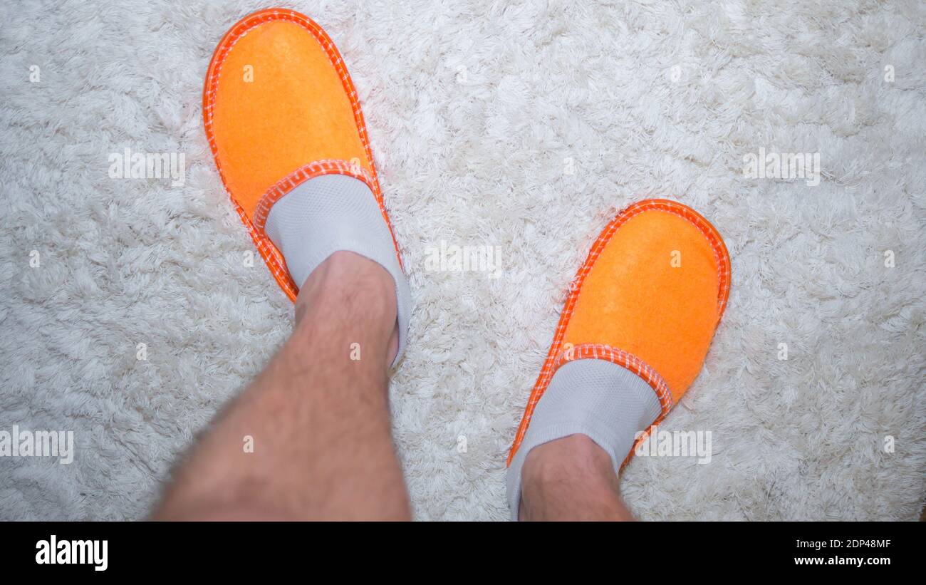 Slipper carpet pair home hi-res stock photography and images - Page 3 -  Alamy