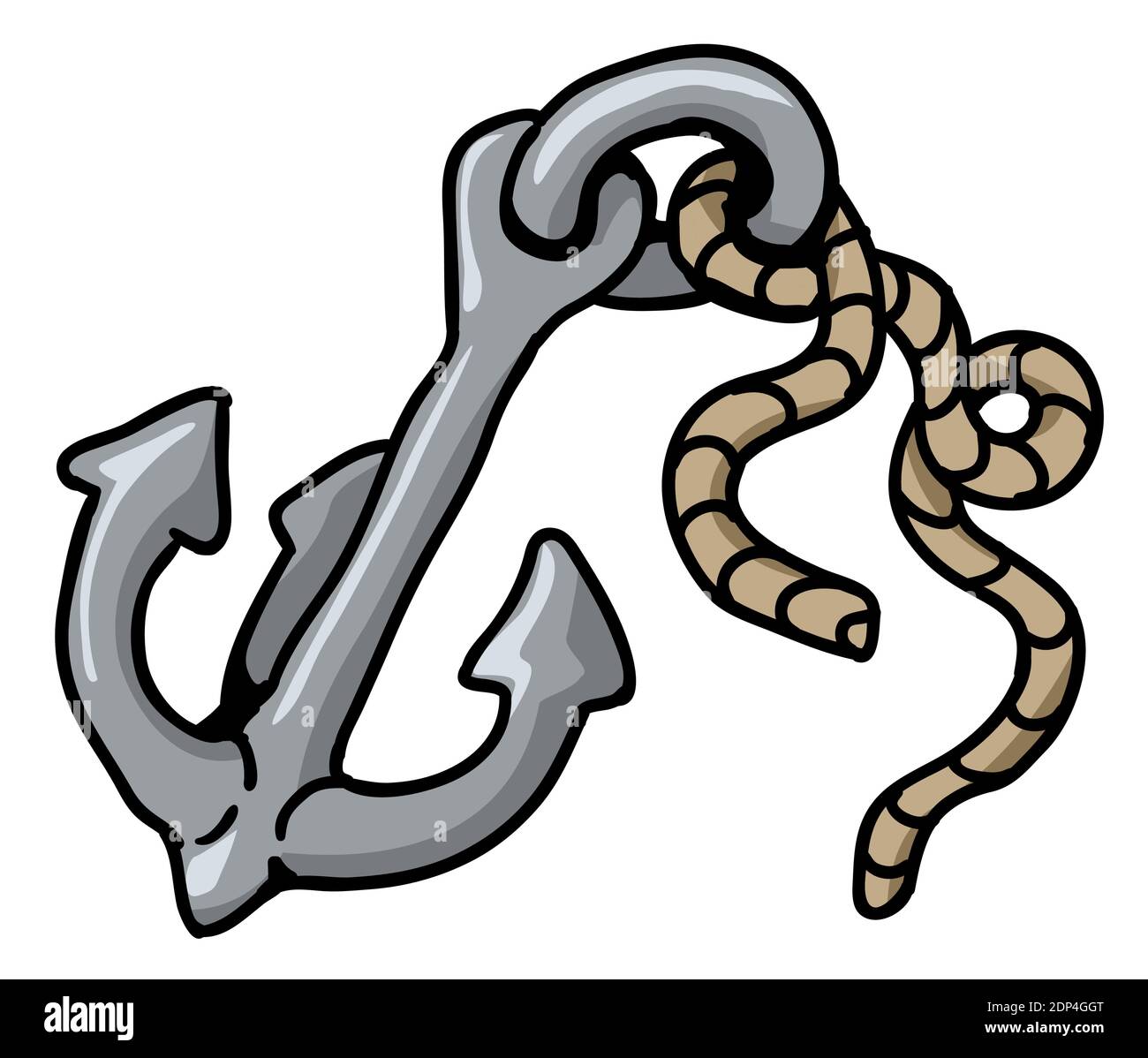 Cartoon hook hi-res stock photography and images - Alamy