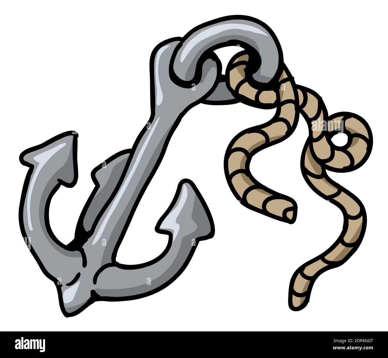 Cartoon Anchor High Resolution Stock Photography and Images Alamy