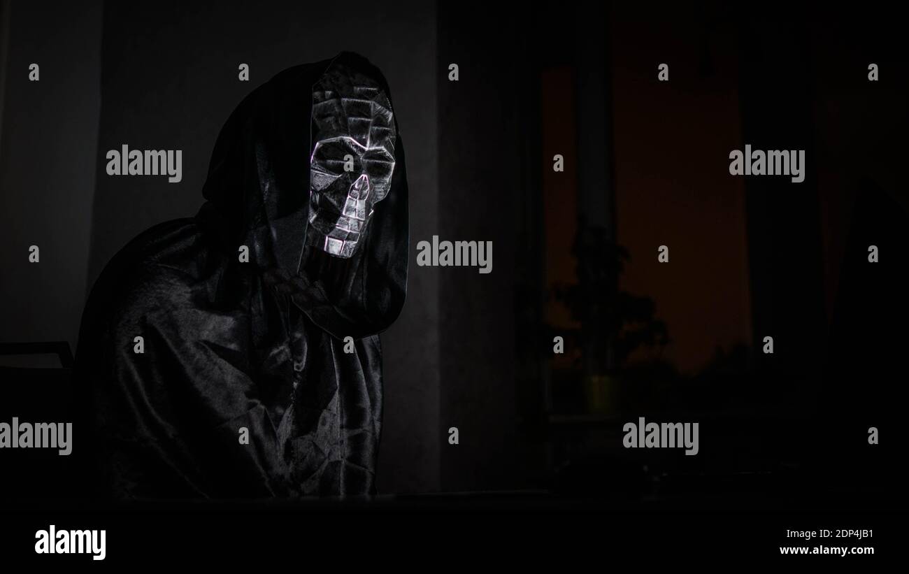 Scary Face Computer High Resolution Stock Photography and Images - Alamy