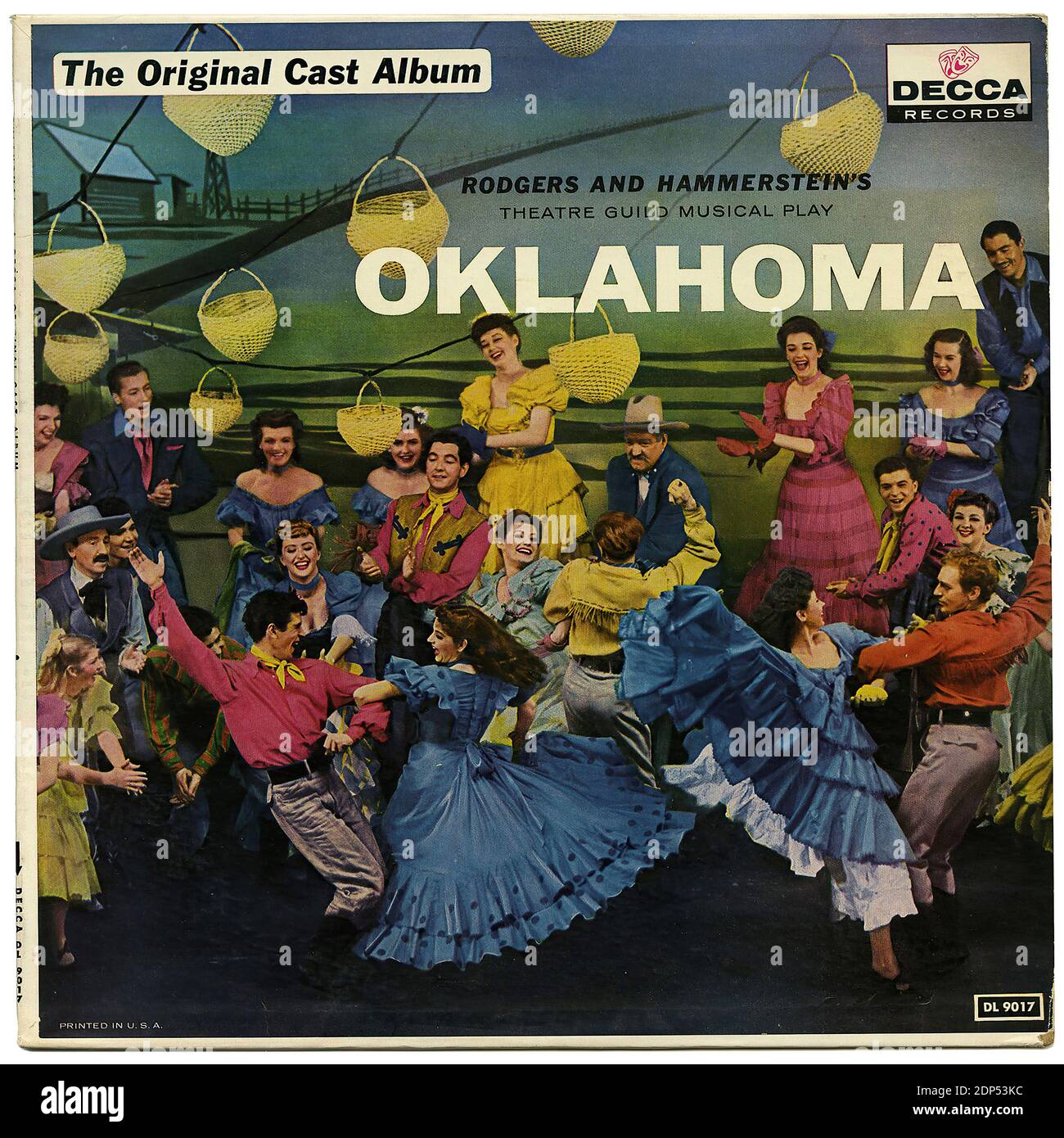 Oklahoma Vintage record cover 01 Stock Photo Alamy