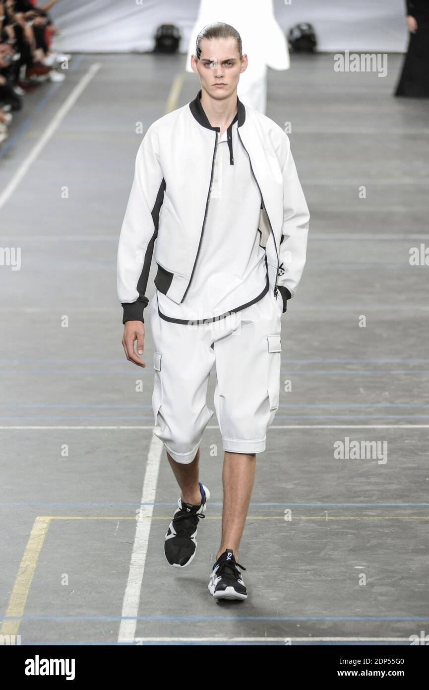 Designer Yohji Yamamoto Walks The Runway At The Y3 Spring Summer 16 Fashion Show During Paris Menswear Fashion Week On June 28 15 In Paris France Photo By Alain Gil Gonzalez Abacapress Com Stock Photo Designer Yohji Yamamoto Walks The Runway At The Y3 Spring Summer 16 Fashion Show During Paris Menswear Fashion Week On June 28 15 In Paris France Photo By Alain Gil Gonzalez Abacapress Com Stock Photo