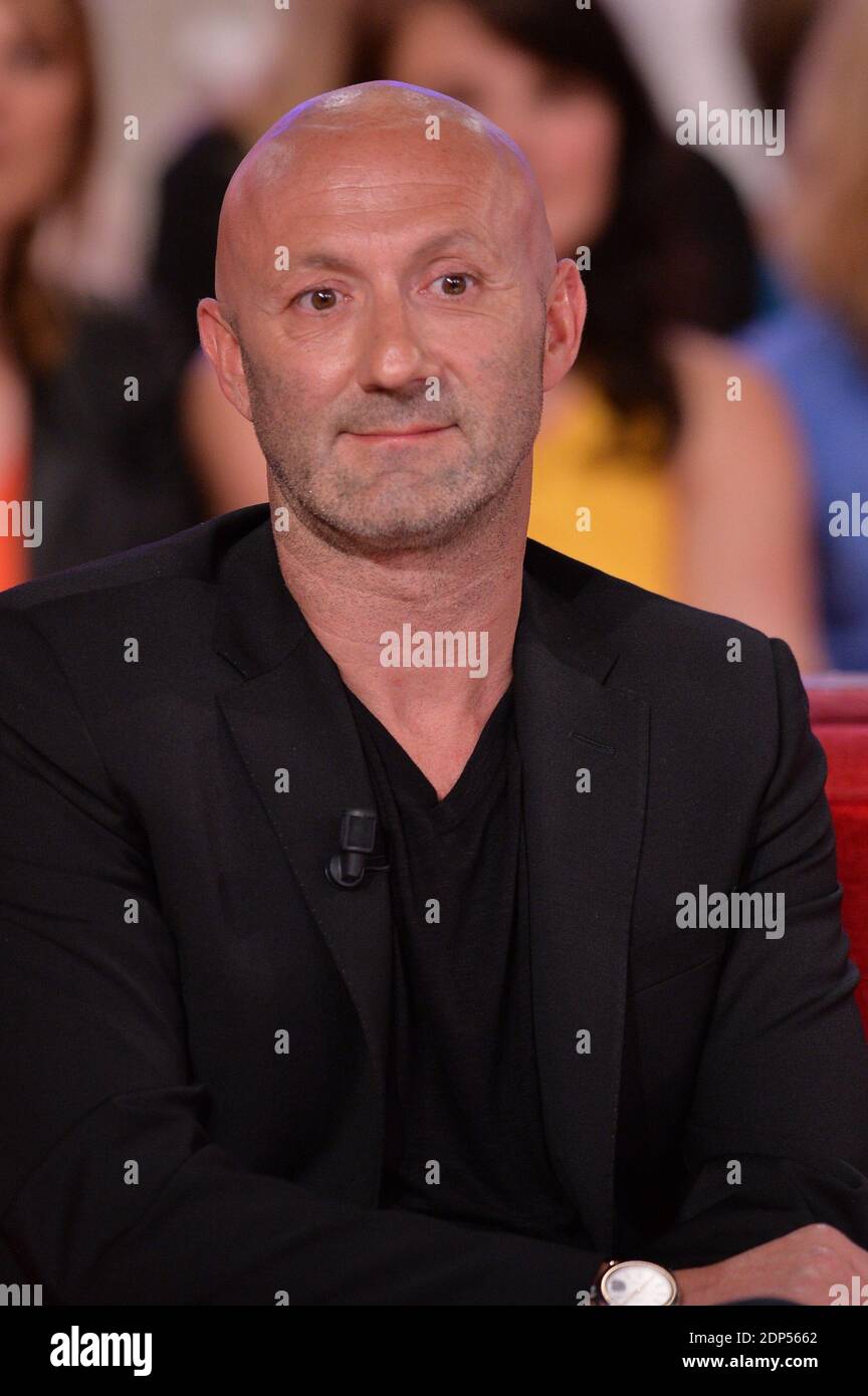 Fabien Barthez at the of Vivement Dimanche in Paris, France, May 20, 2015. Photo by Max Colin/ABACAPRESS.COM Stock Photo - Alamy