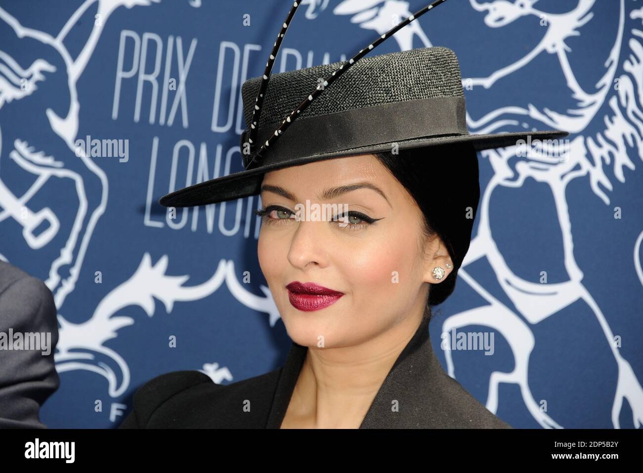 Aishwarya Rai attends the Prix De Diane Longines at Chantilly ...