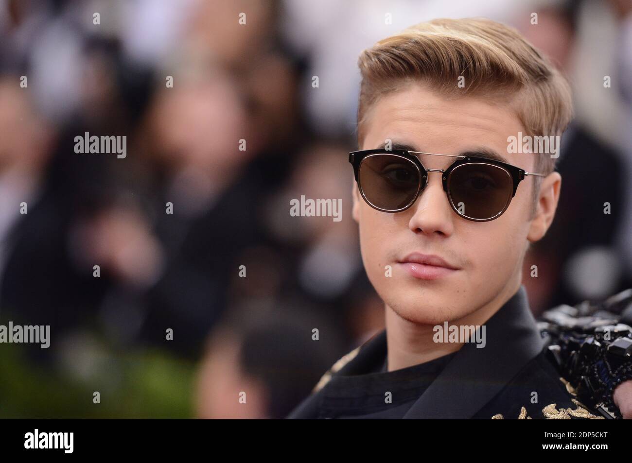 Justin Bieber attends the China: Through The Looking Glass Costume Institute Benefit Gala at Metropolitan Museum of Art on May 4, 2015 in New York City, NY, USA. Photo by Lionel Hahn/ABACAPRESS.COM Stock Photo