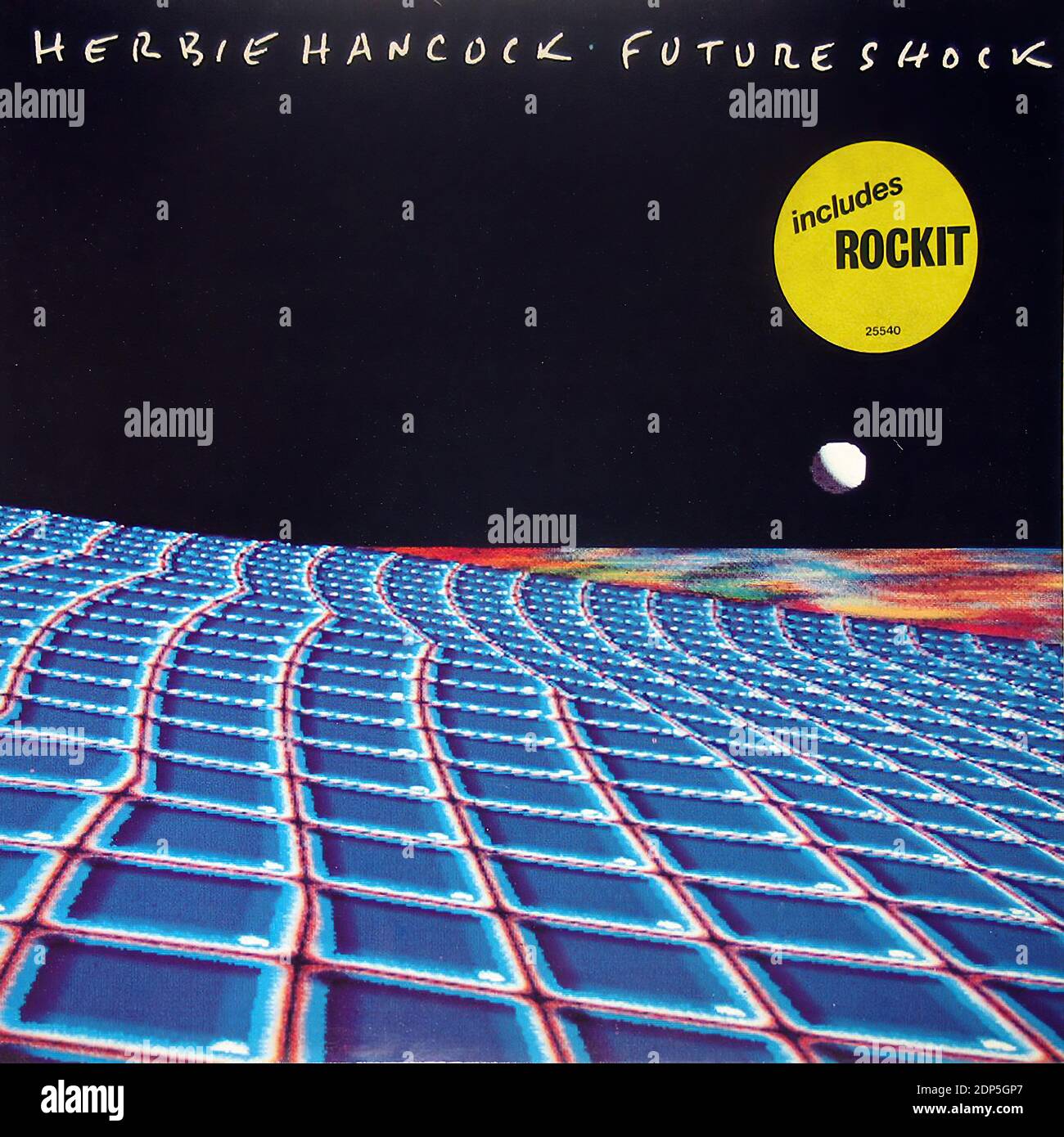 HERBIE HANCOCK Future Shock - Vintage Vinyl Record Cover