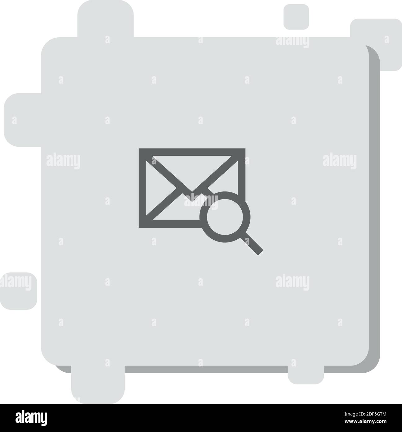 email vector icon modern simple vector illustration Stock Vector Image ...