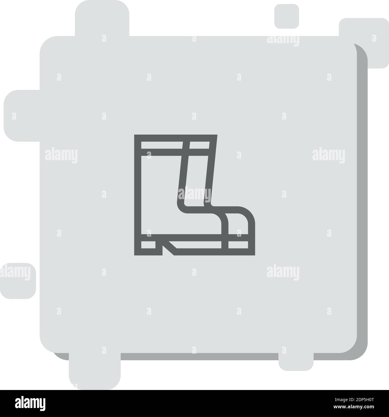 boots vector icon modern simple vector illustration Stock Vector Image ...