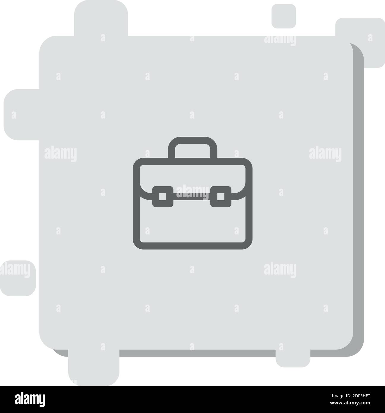 briefcase vector icon modern simple vector illustration Stock Vector ...