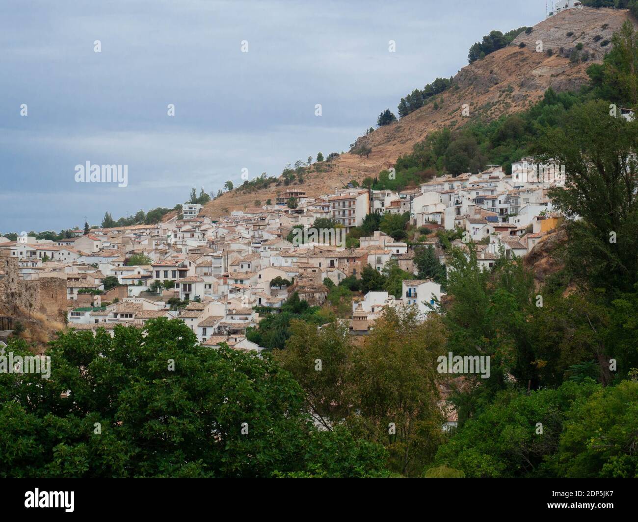 Panoramic view of the town of Cazorla Stock Photo