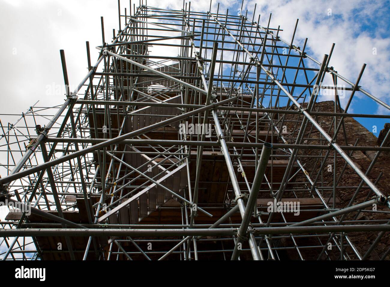 Scaffolding, also called scaffolding or staging, is a temporary