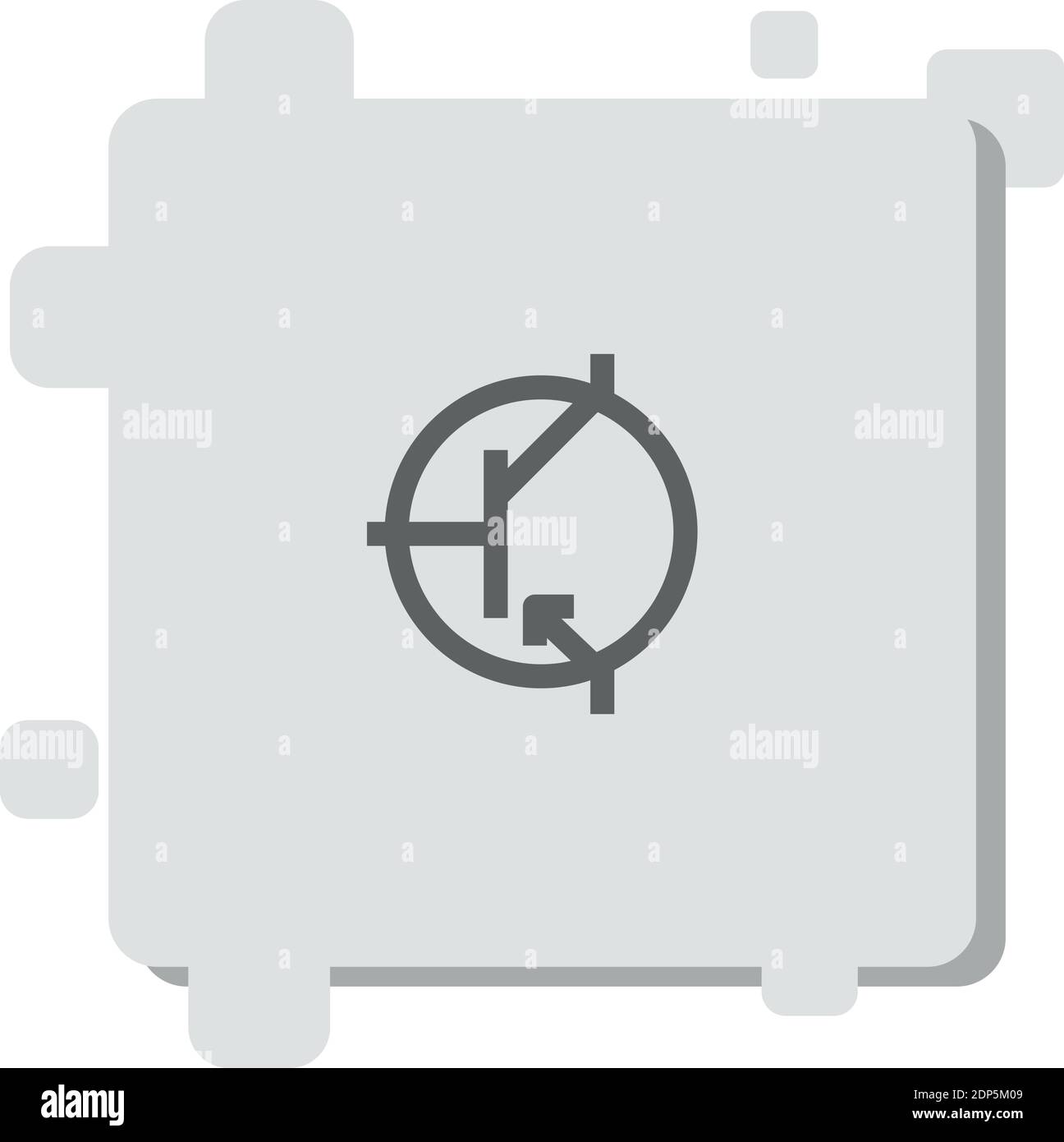 pnp vector icon modern simple vector illustration Stock Vector