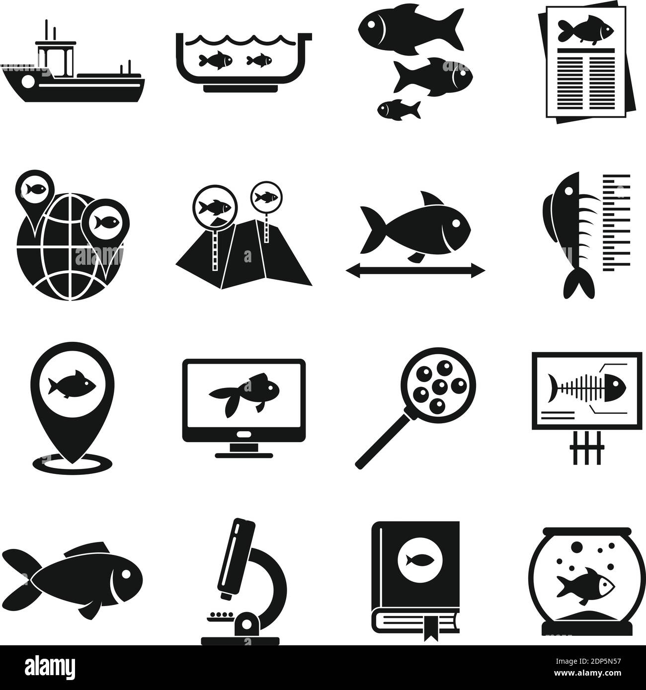 Breeding salmon Stock Vector Images - Alamy