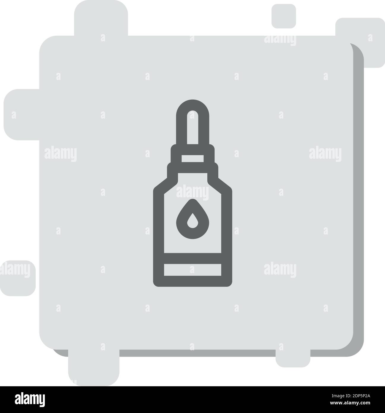 Bottle eye drops icon cartoon hi-res stock photography and images - Alamy