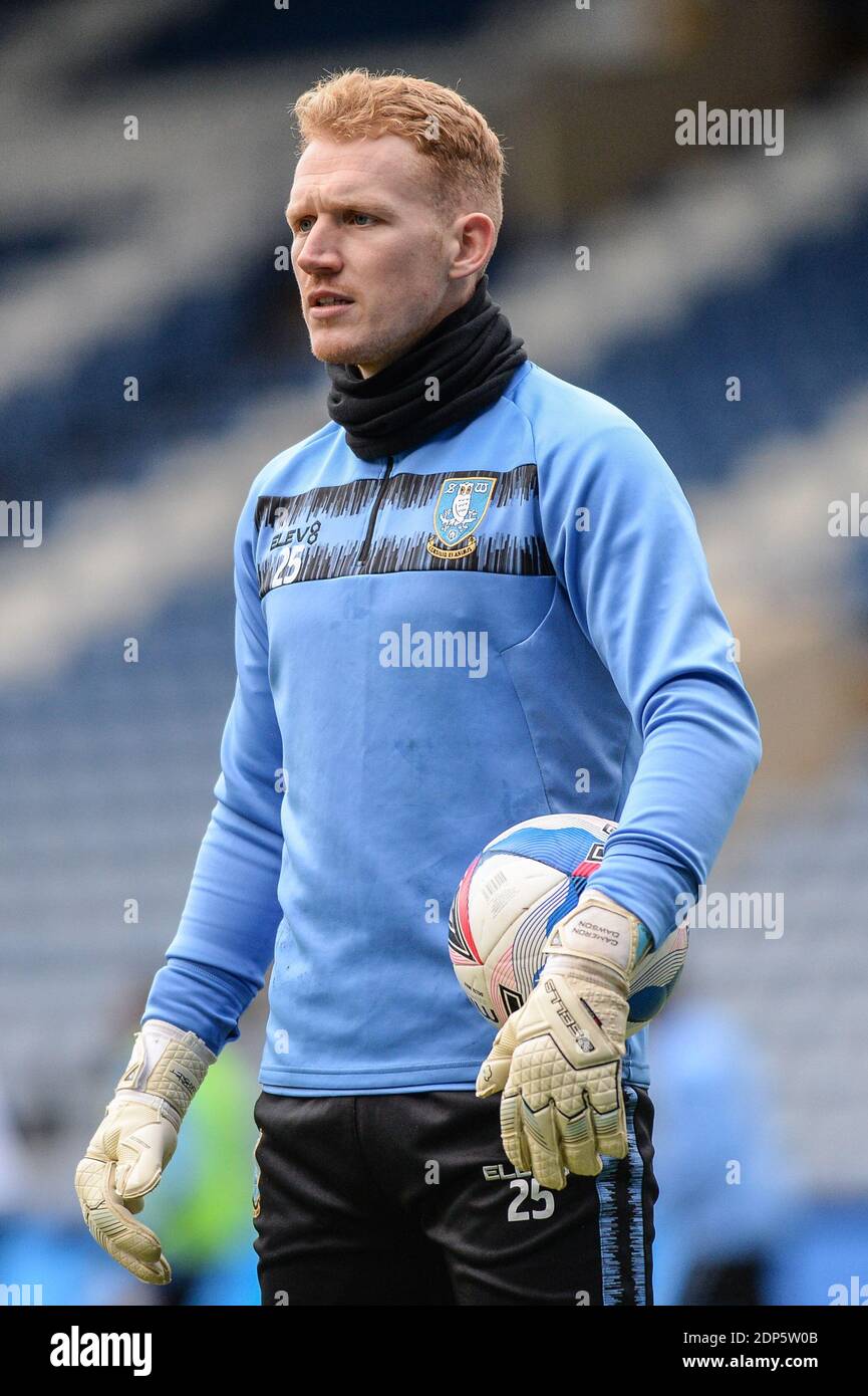 Cameron Dawson (25) of Sheffield Wednesday Stock Photo