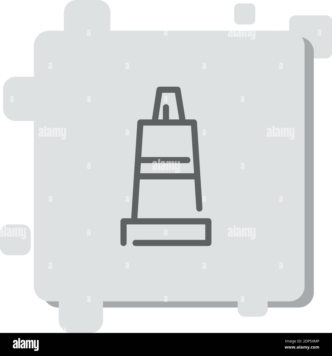 super glue vector icon modern simple vector illustration Stock Vector
