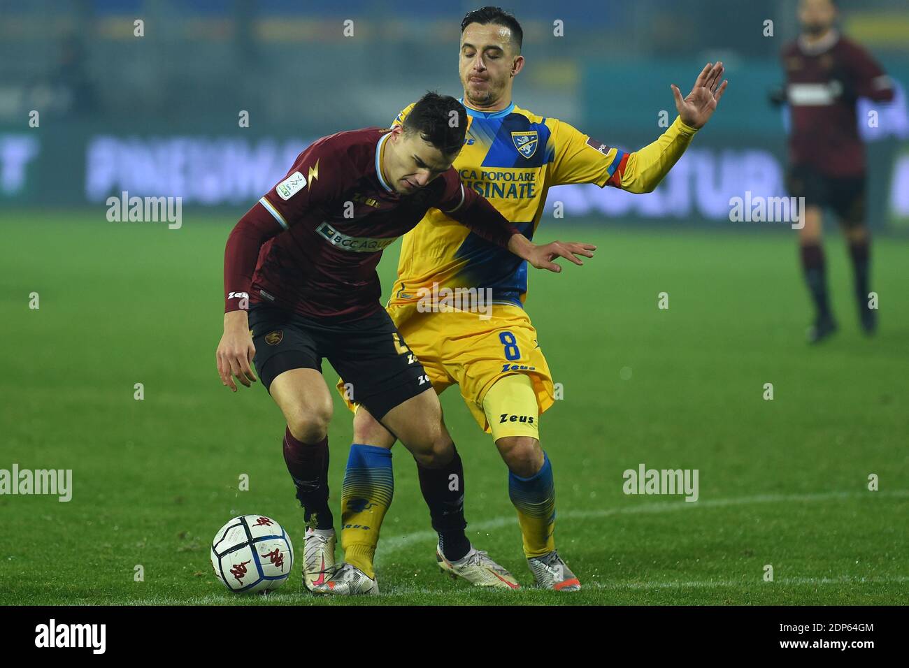 Frosinone Ita 18th Dec 2020 Luka Bogdan Of Salernitana Raffaele Maiello Of Frosinone Frosinone V Salernitana Serie B Credit Independent Photo Agency Alamy Live News Stock Photo Alamy
