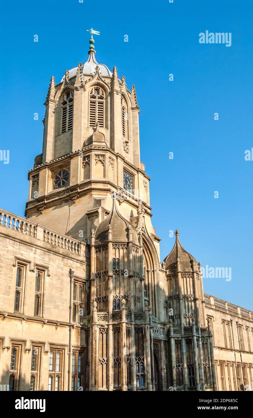 Tom Tower of Christ Church College, Oxford, Oxfordshire, England, UK Stock Photo