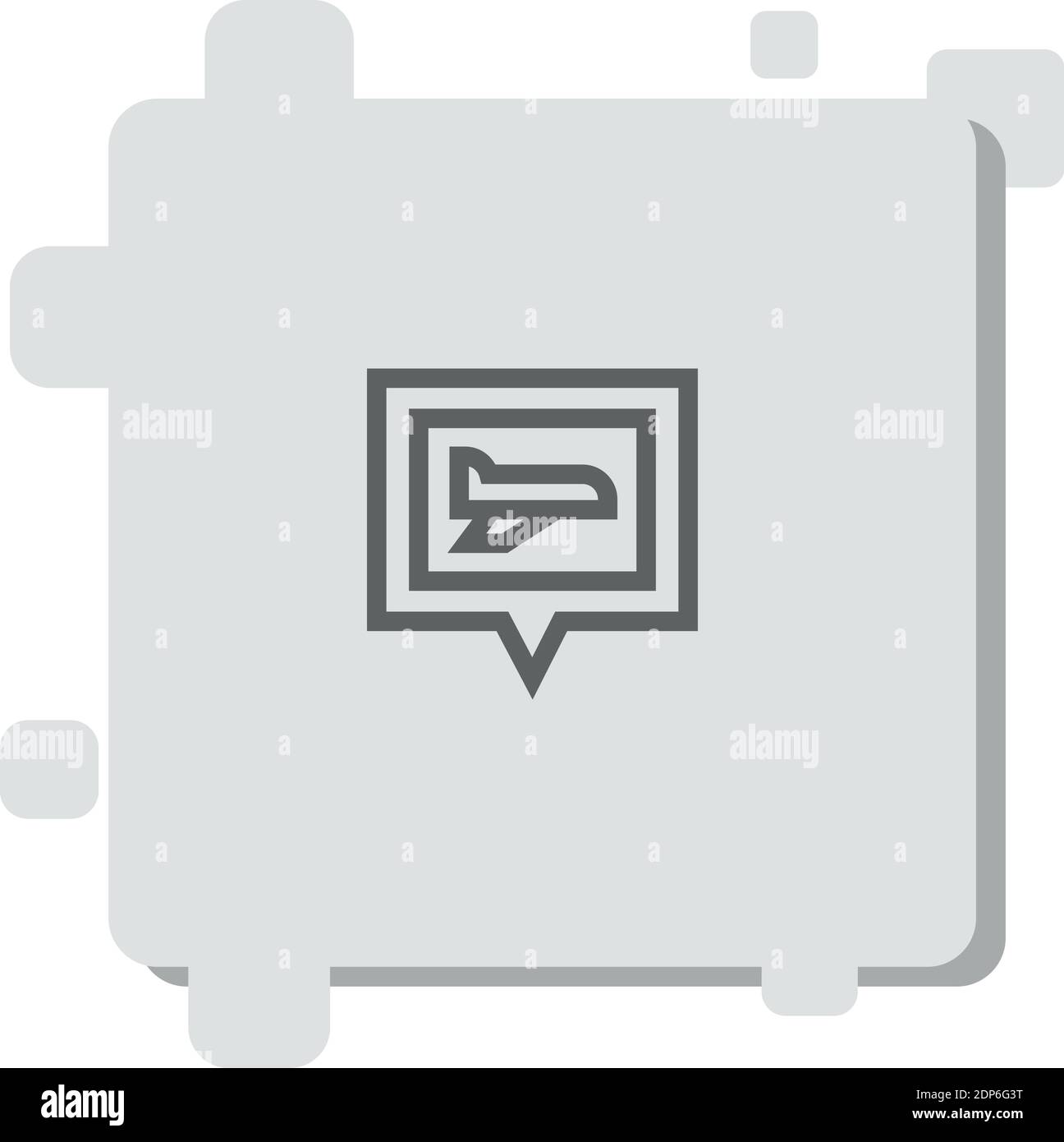 airport vector icon modern simple vector illustration Stock Vector ...