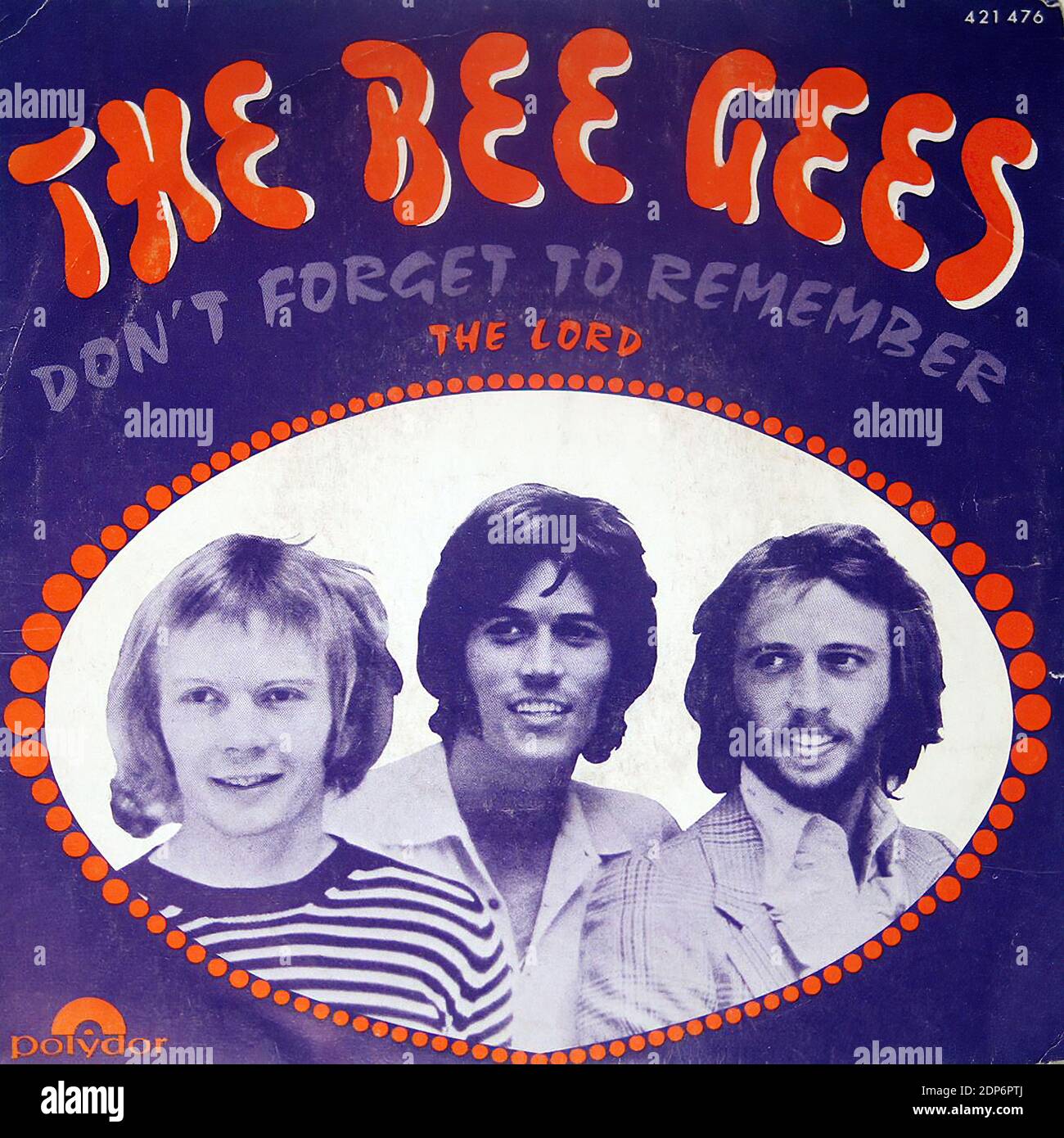 BEE GEES Dont Forget to Remember The Lord - Vintage Vinyl Record Cover  Stock Photo - Alamy