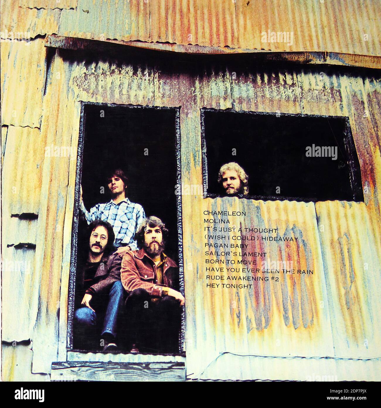 Creedence Clearwater Revival Pendulum  - Vintage Vinyl Record Cover Stock Photo
