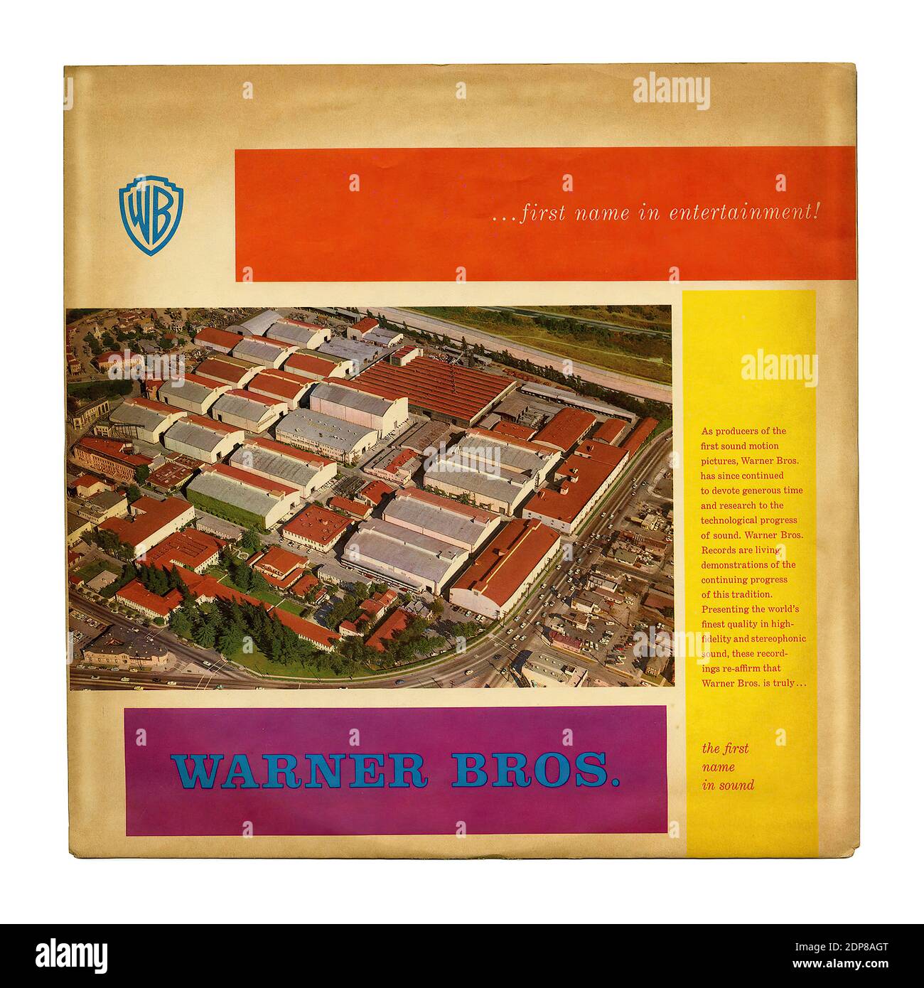 Warner Bros. Record Sleeve Vintage Record Cover Stock Photo Alamy