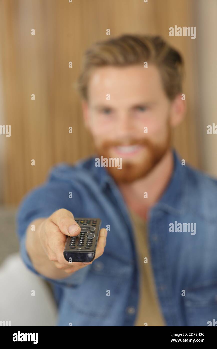 Remote control from tv hi-res stock photography and images - Alamy