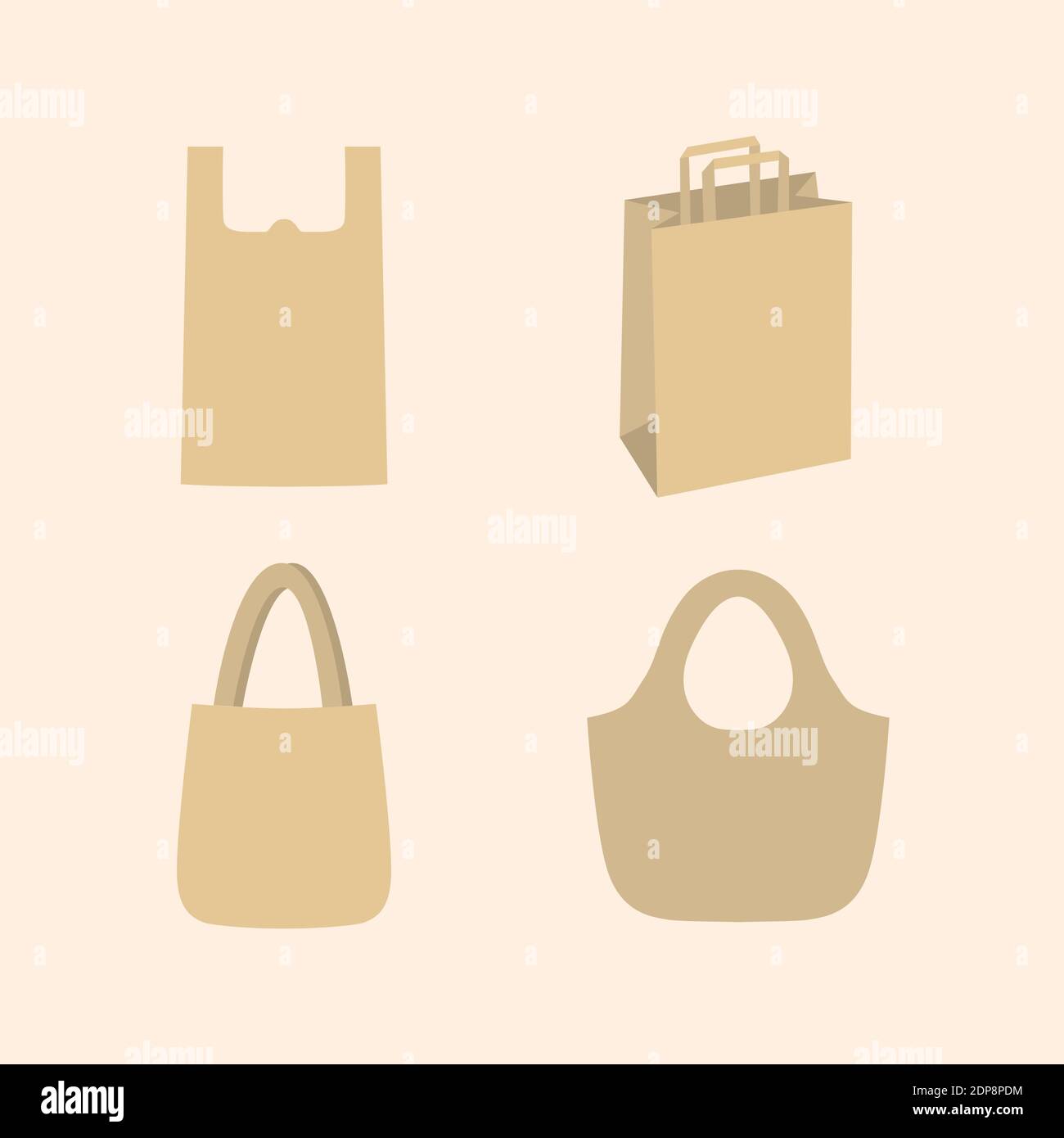Differents kinds of vector bags icons Stock Vector Image & Art - Alamy